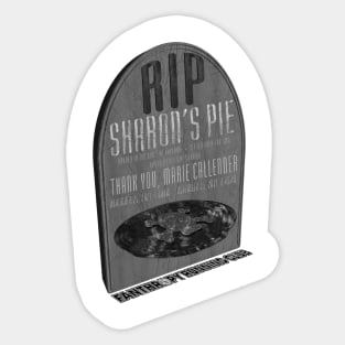 Sharon's Pie Sticker